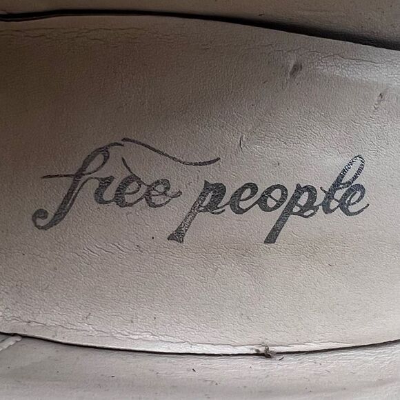 Free People Beige Suede Ankle Strap Heels - Picture 6 of 13